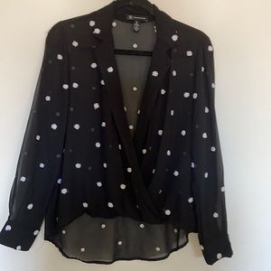 Inc. international concepts petite large sheer